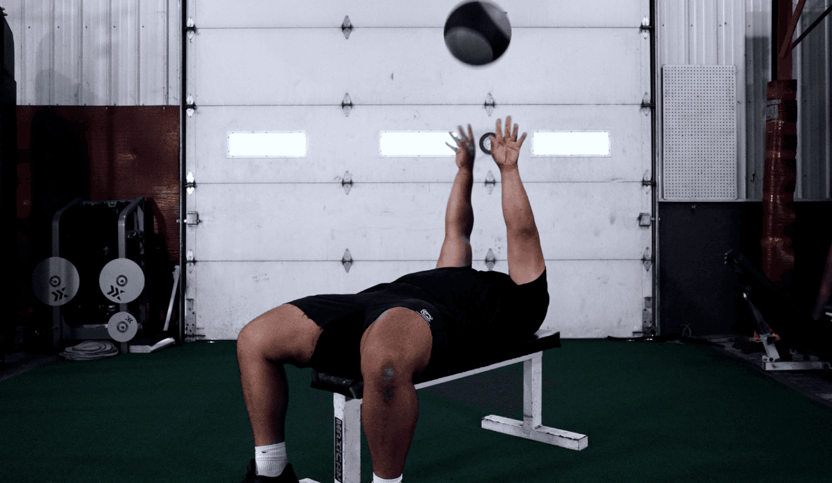 medball toss