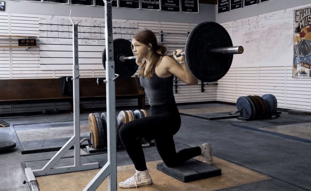 weighted lunges