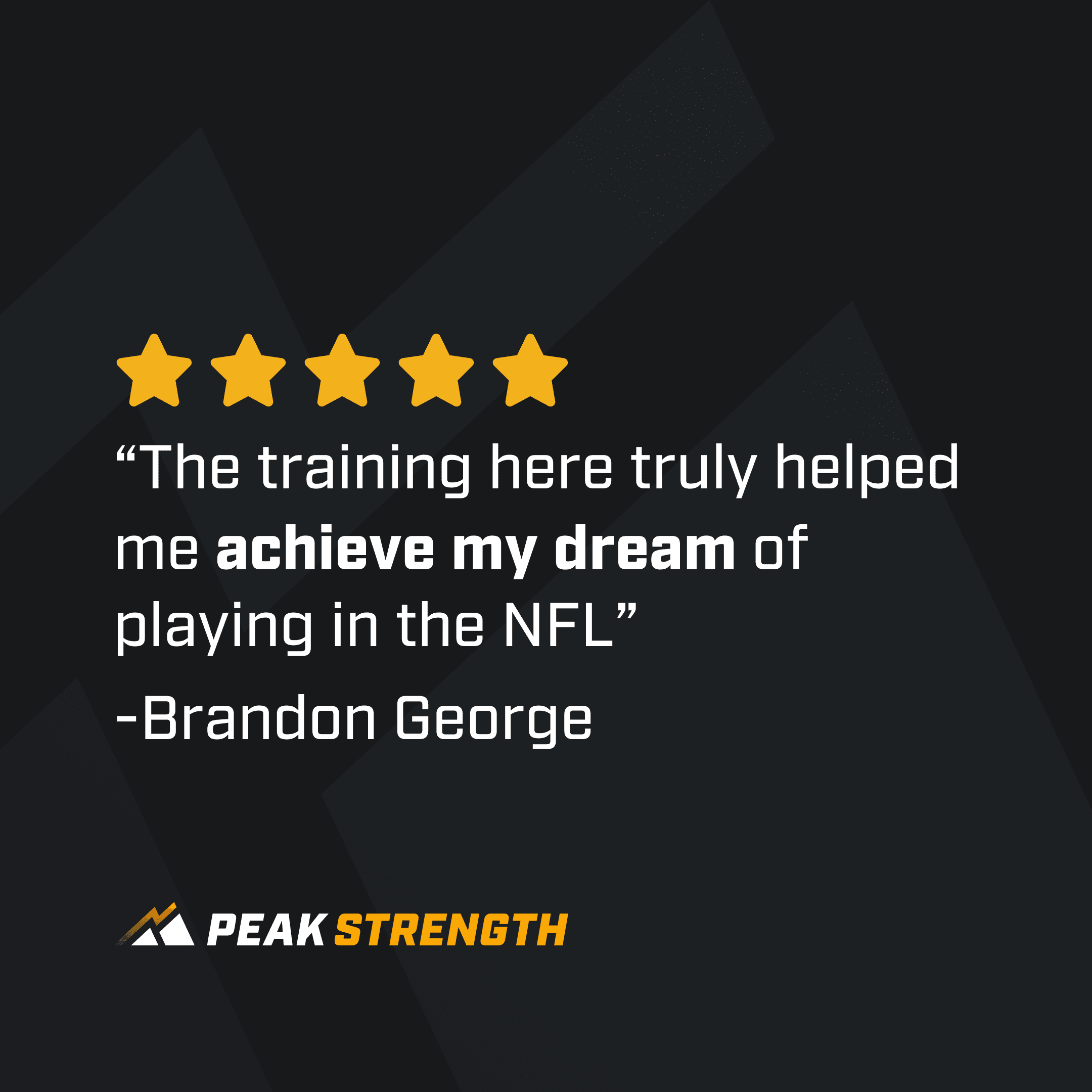 Brandon George quote