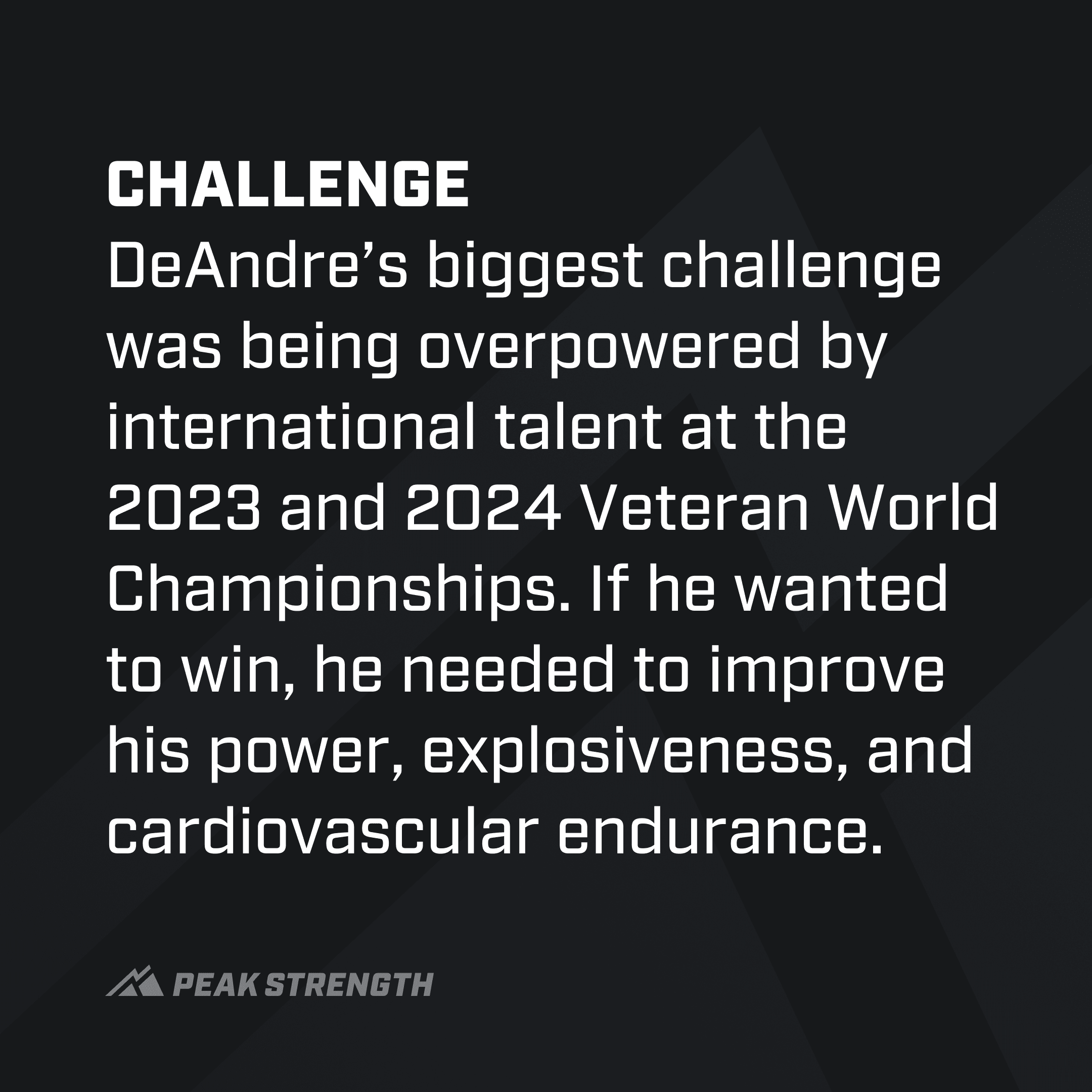 DeAndre Nunn challenge