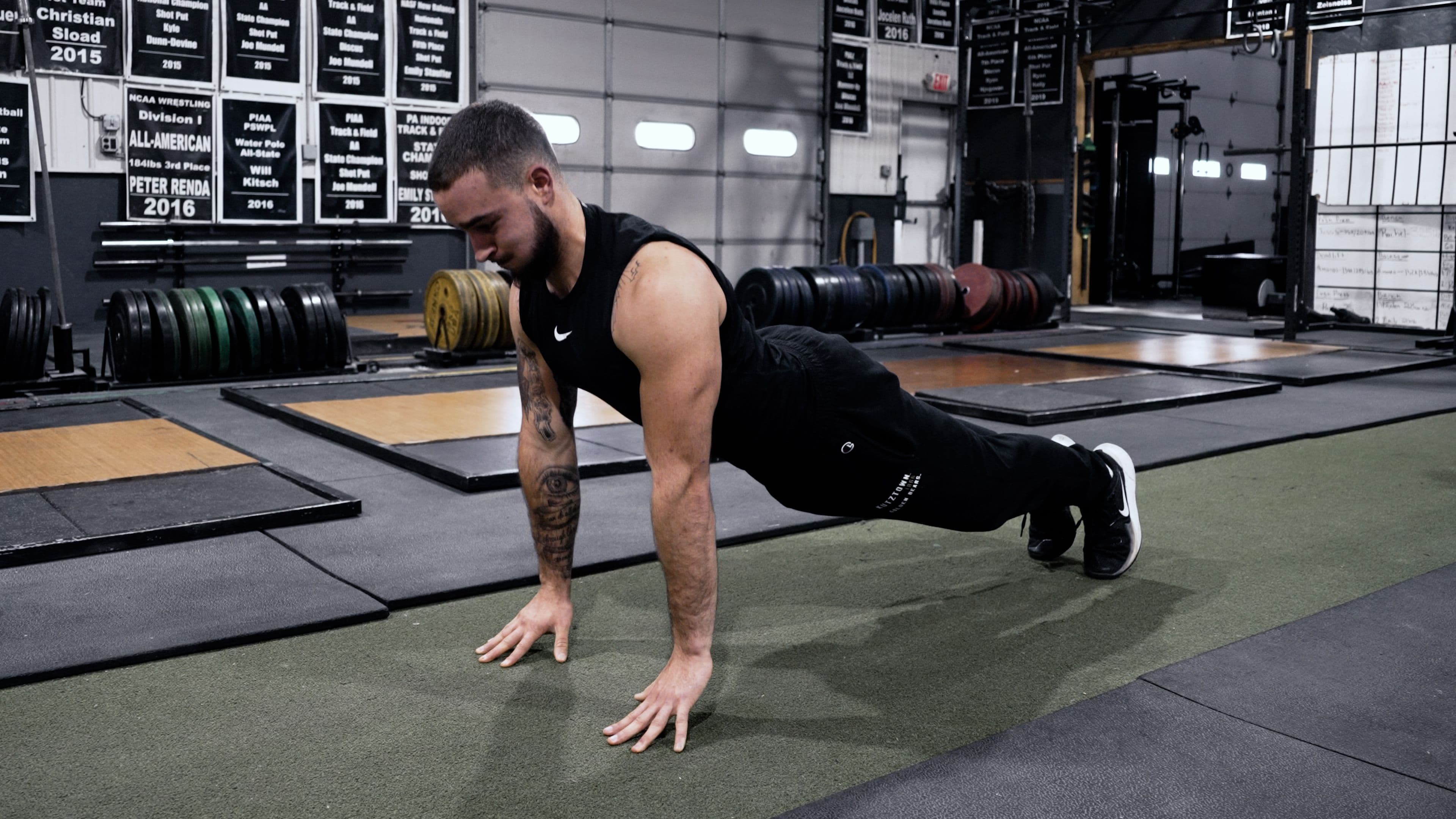 explosive push up