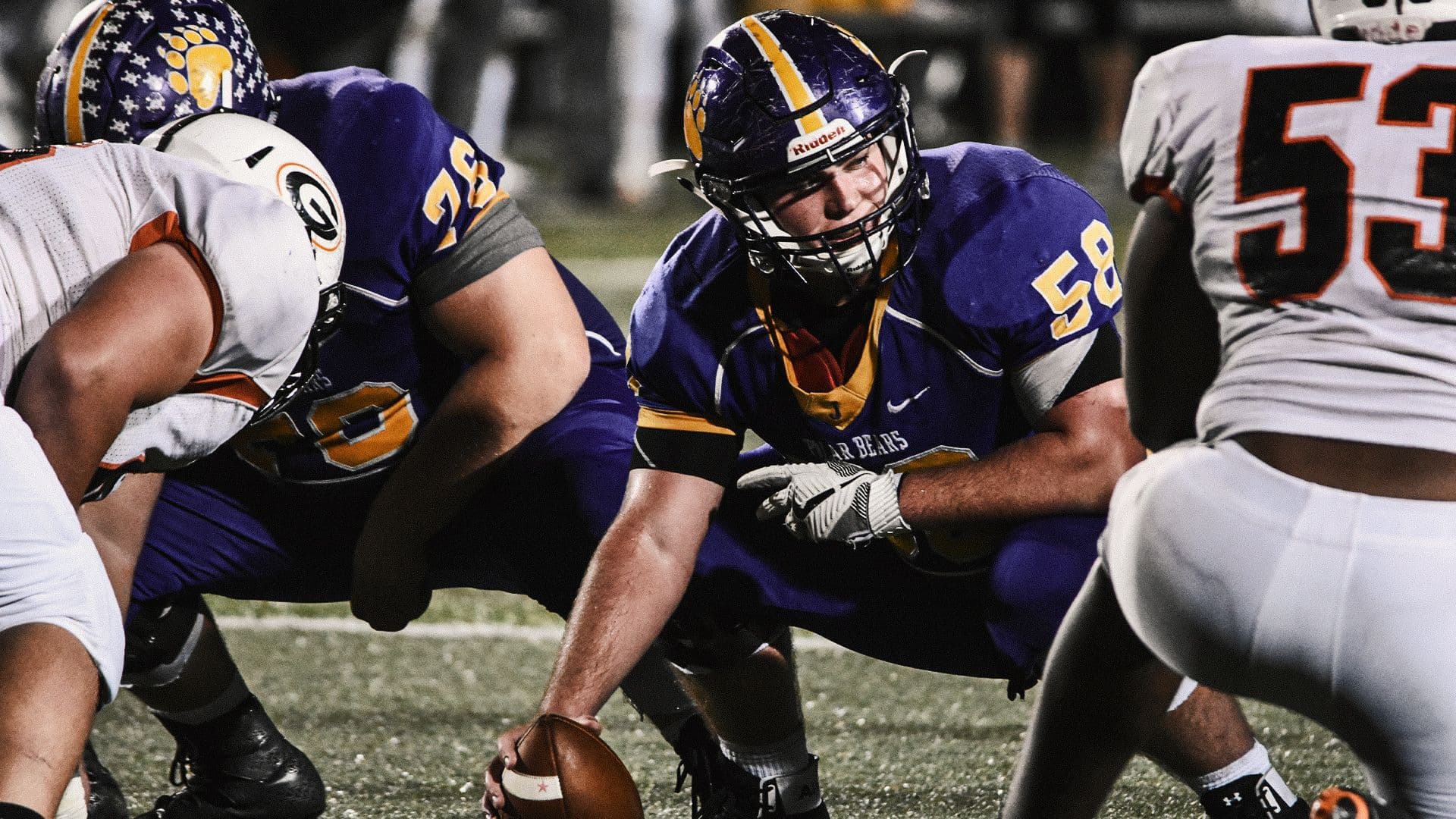 football lineman