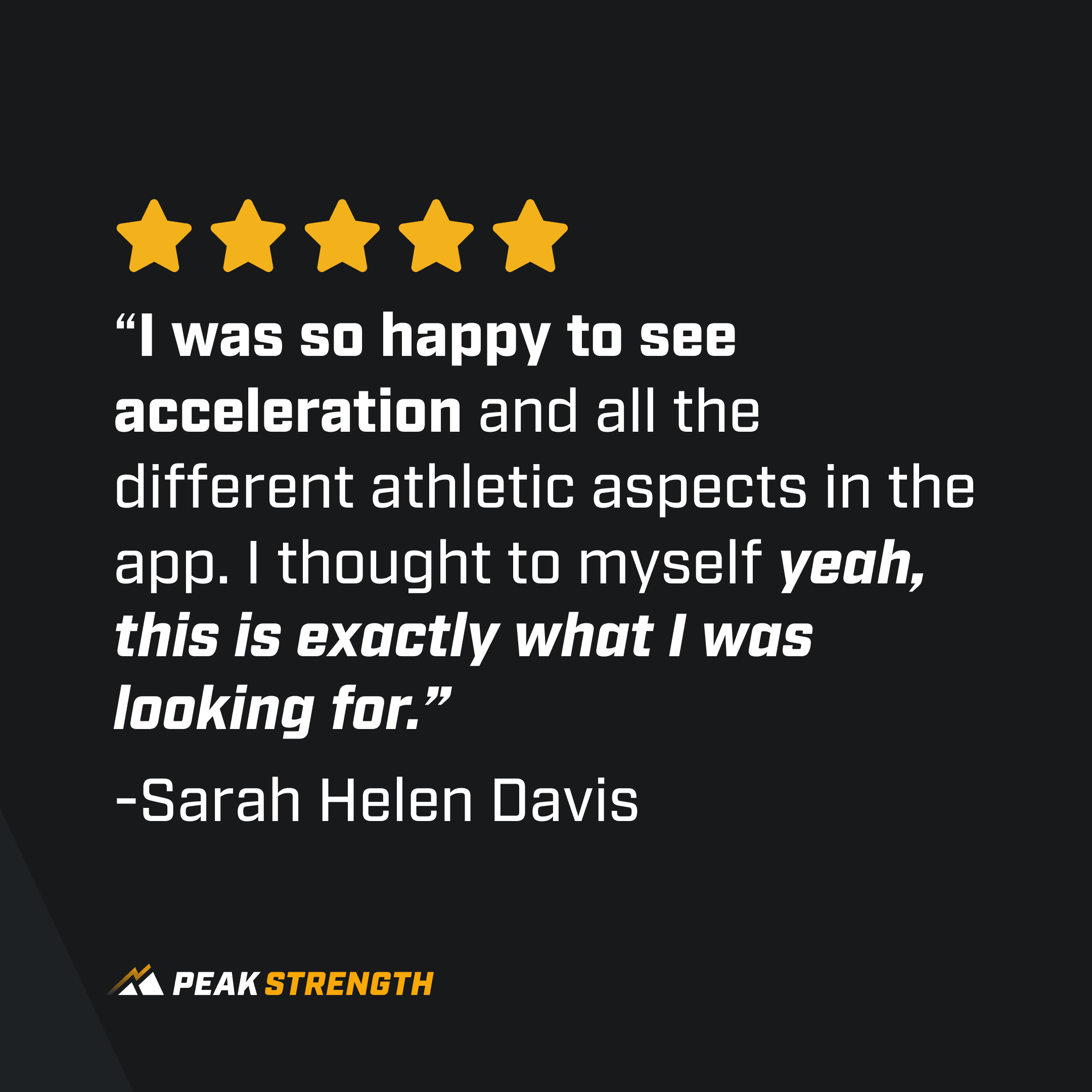 Sarah Helen Davis review