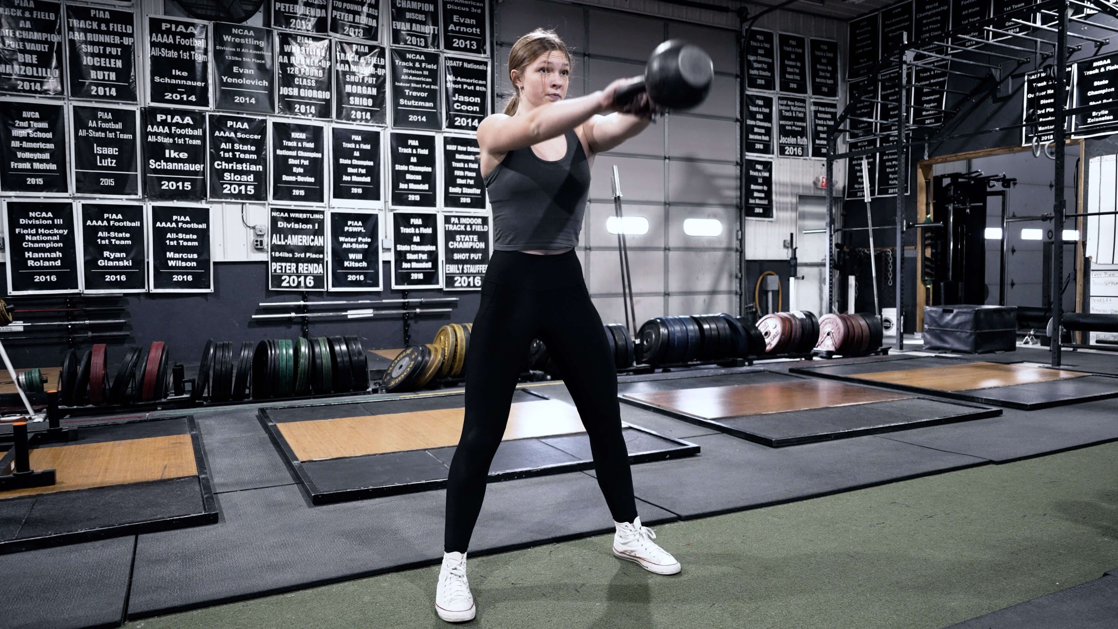 kettlebell swings