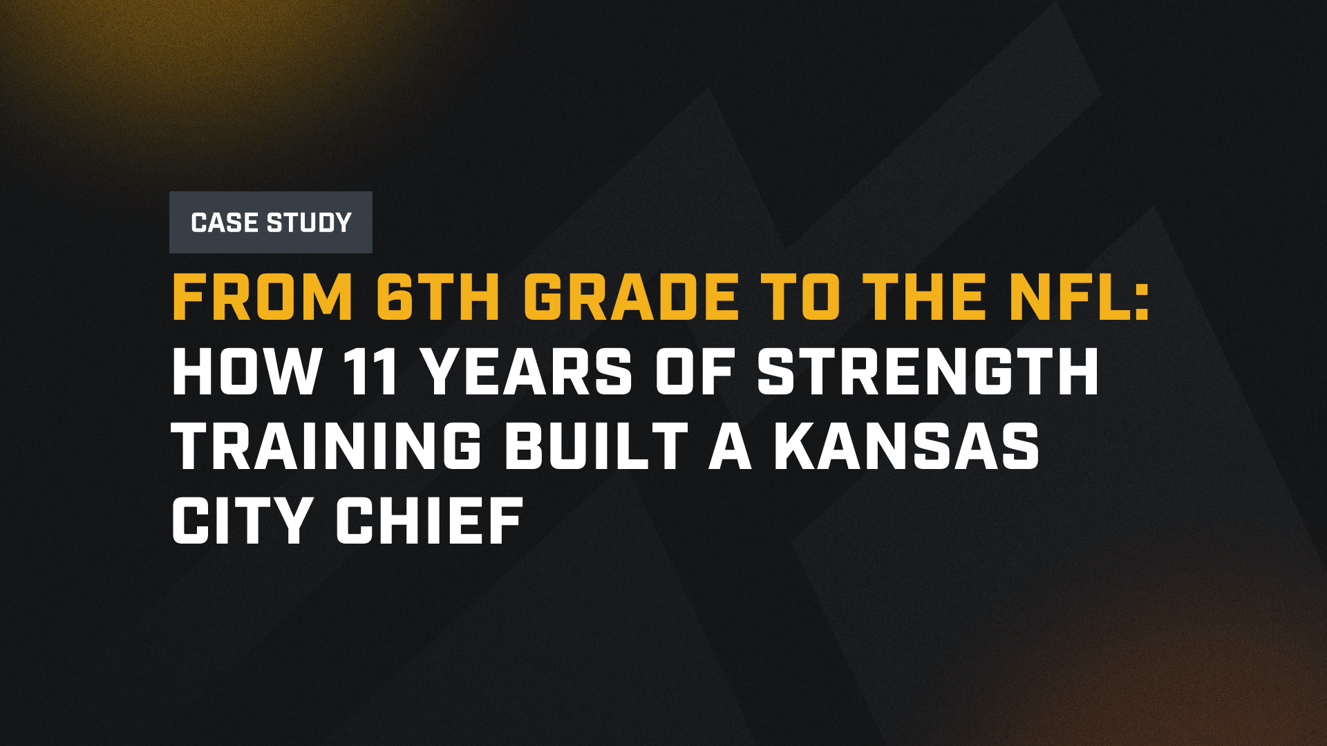 From 6th Grade to the NFL: How 11 Years of Strength Training Built a ...